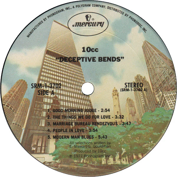 10cc - Deceptive Bends (LP, Album, Gat) (Very Good Plus (VG+)) - Image 5
