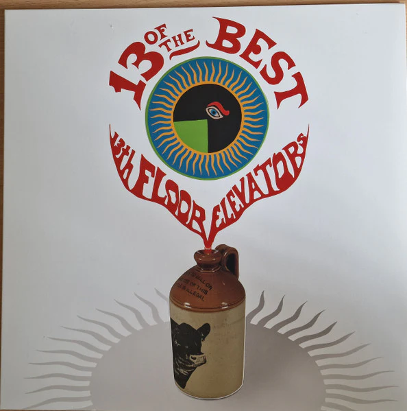 13th Floor Elevators - 13 Of The Best (LP, Comp, Red) (Near Mint (NM or M-)) - Image 2