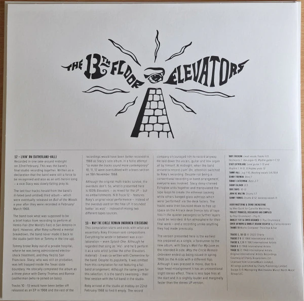 13th Floor Elevators - 13 Of The Best (LP, Comp, Red) (Near Mint (NM or M-)) - Image 5