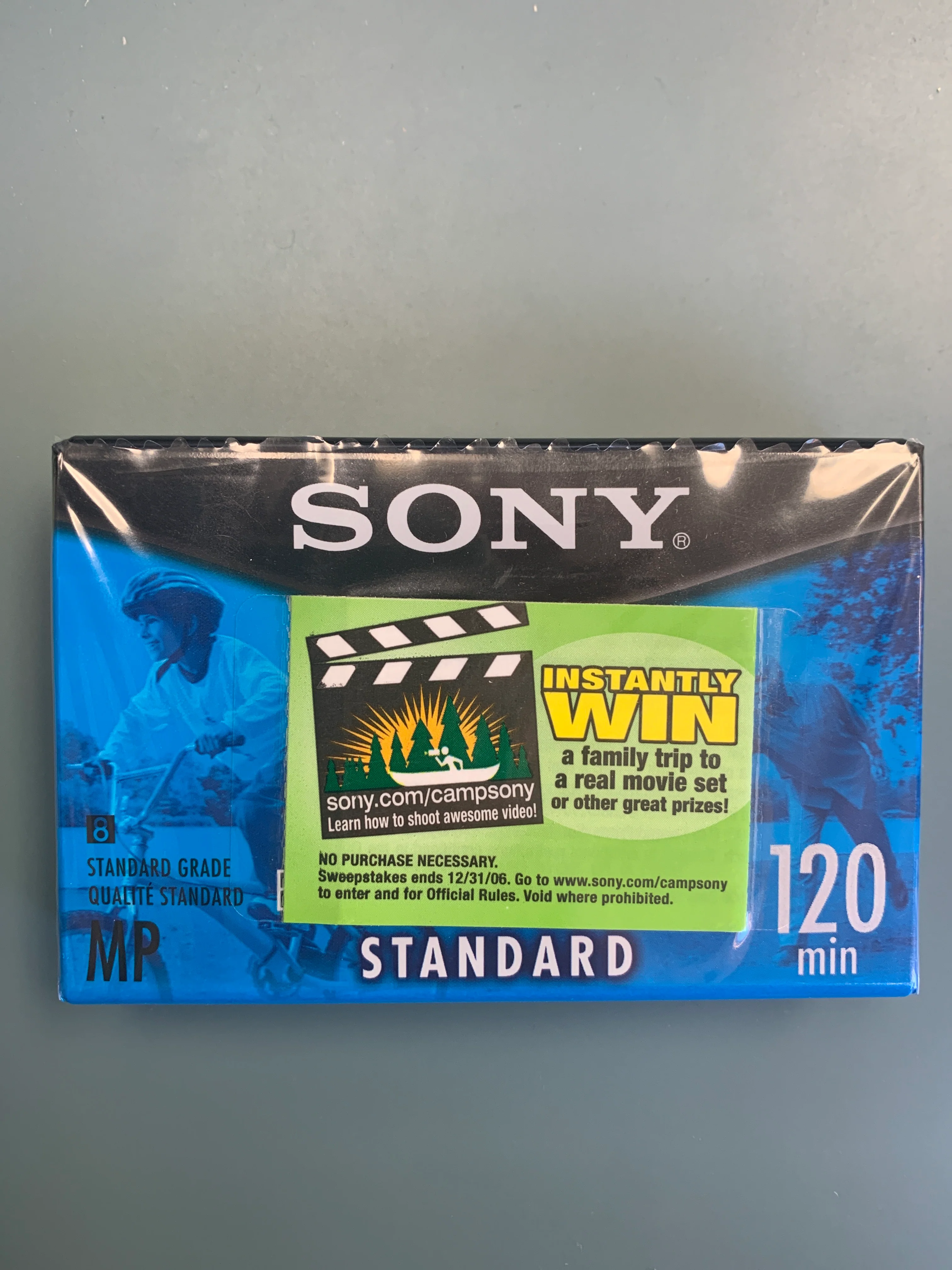2004 Sony Video 8 P6-120 MPL Standard Video Cassette * New Old Stock
