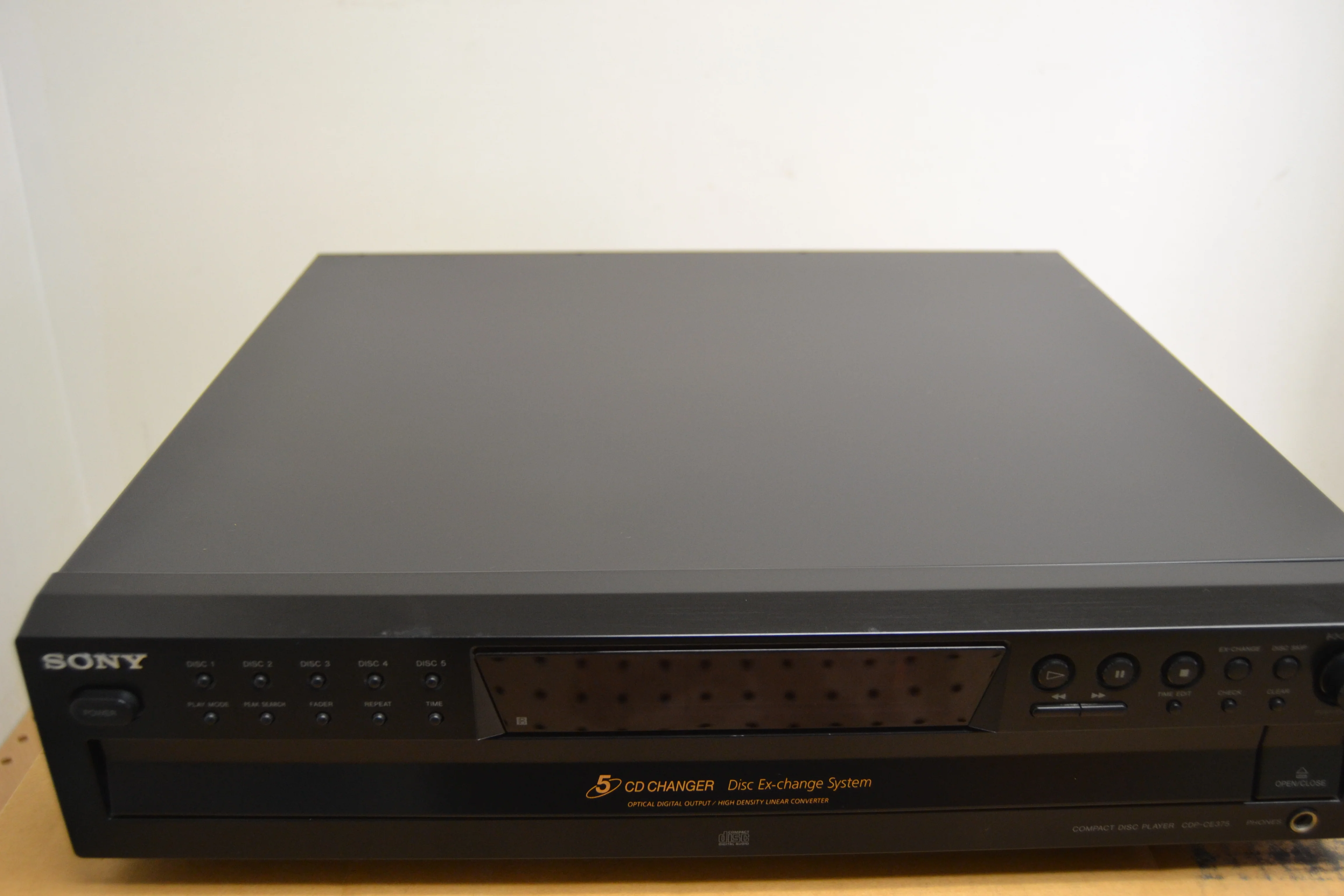 2009 Sony CDP-CE375 CD Carousel 5 Discs * Box * Remote - Image 5