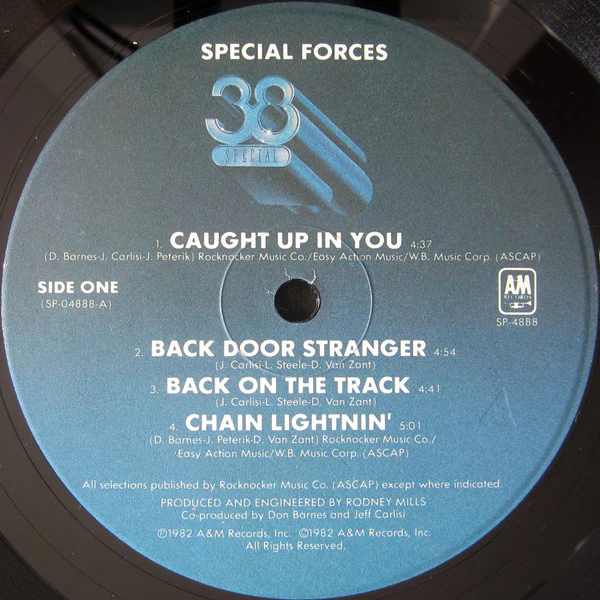 38 Special - Special Forces (LP, Album, RCA) (Near Mint (NM or M-)) - Image 3