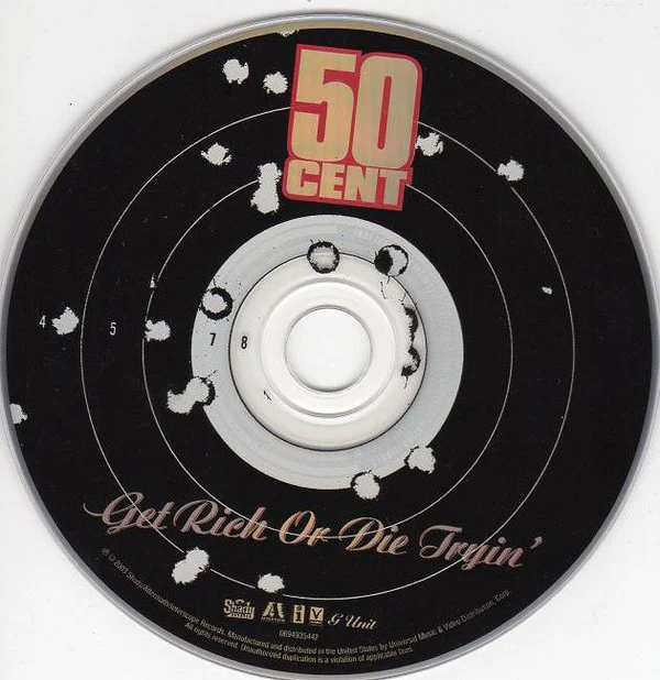 50 Cent - Get Rich Or Die Tryin' (CD, Album, UML) (Near Mint (NM or M-)) - Image 3