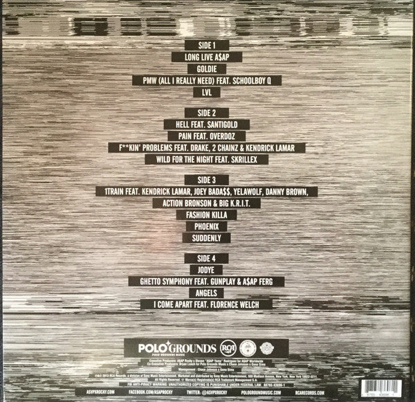 A$AP Rocky* - Long.Live.A$AP (2xLP, Album, Ora) (Near Mint (NM or M-)) - Image 4