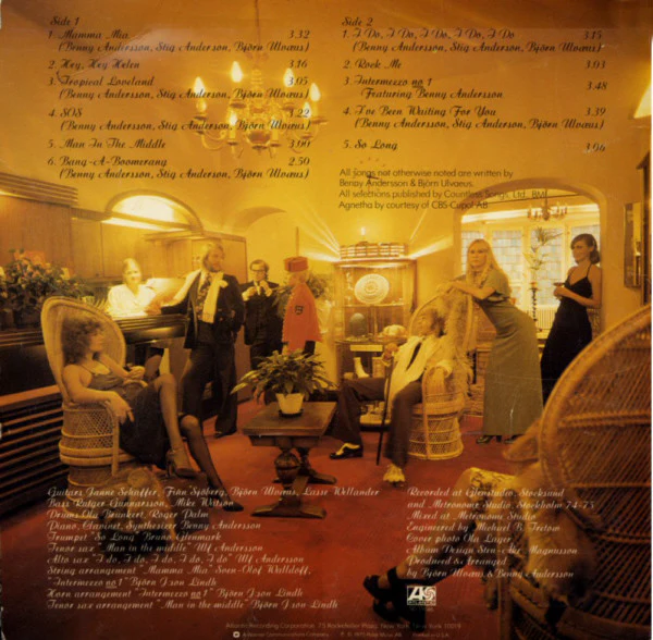 ABBA - ABBA (LP, Album, PR) (Very Good (VG)) - Image 2