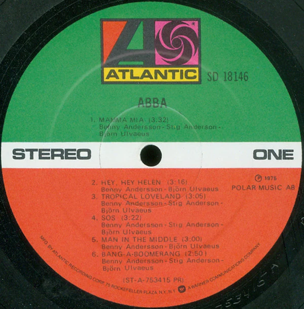 ABBA - ABBA (LP, Album, PR) (Very Good (VG)) - Image 3