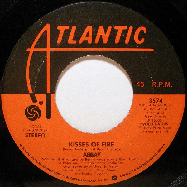 ABBA - Does Your Mother Know / Kisses Of Fire (7", Single, Spe) (Very Good Plus (VG+)) - Image 4