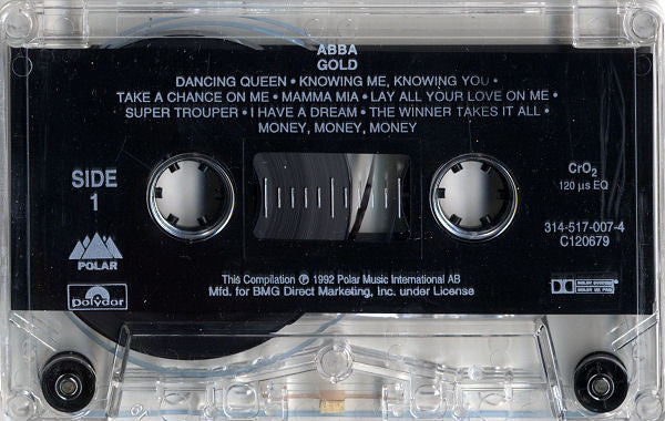 ABBA - Gold (Greatest Hits) (Cass, Comp, Club, RM, CrO) (Near Mint (NM or M-)) - Image 3