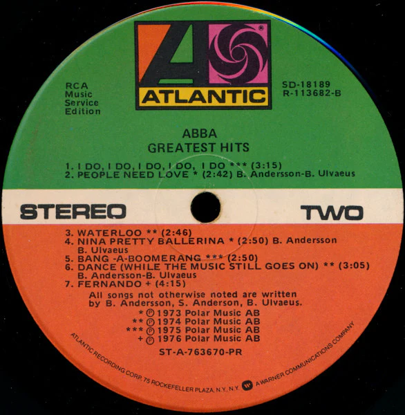 ABBA - Greatest Hits (LP, Comp, Club, Gat) (Near Mint (NM or M-)) - Image 4
