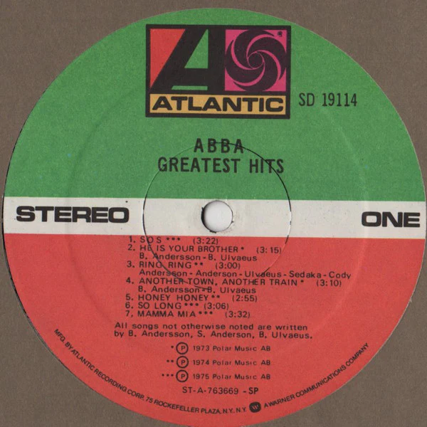 ABBA - Greatest Hits (LP, Comp, RE, SP ) (Very Good Plus (VG+)) - Image 3