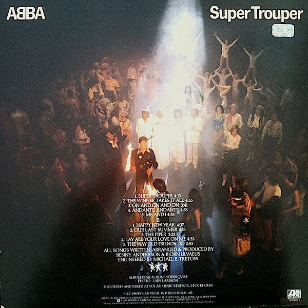 ABBA - Super Trouper (LP, Album, SP ) (Near Mint (NM or M-)) - Image 2