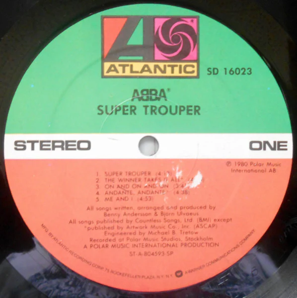 ABBA - Super Trouper (LP, Album, SP ) (Near Mint (NM or M-)) - Image 3
