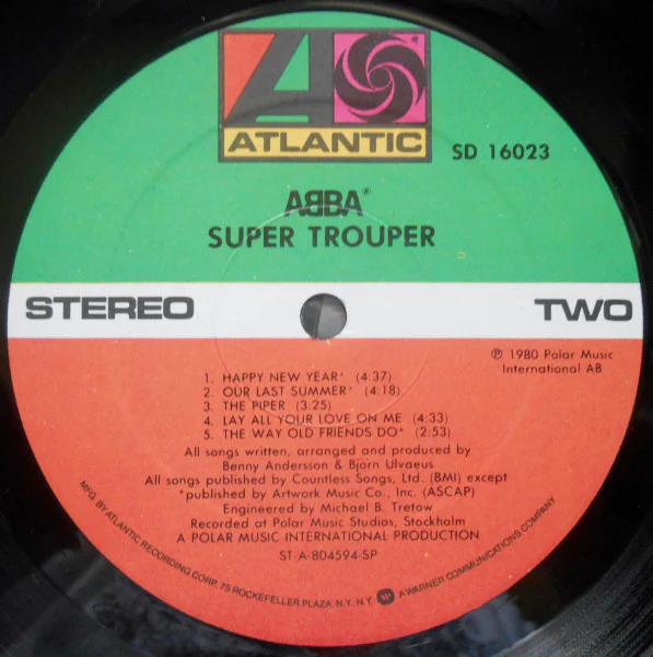 ABBA - Super Trouper (LP, Album, SP ) (Near Mint (NM or M-)) - Image 4