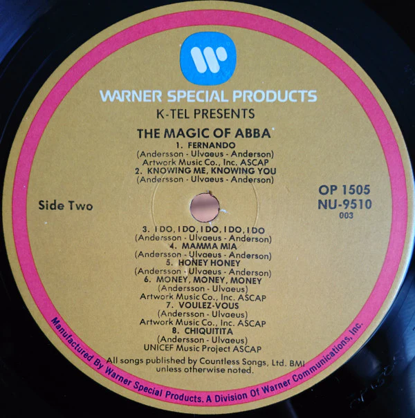 ABBA - The Magic Of ABBA (LP, Comp) (Very Good (VG)) - Image 5