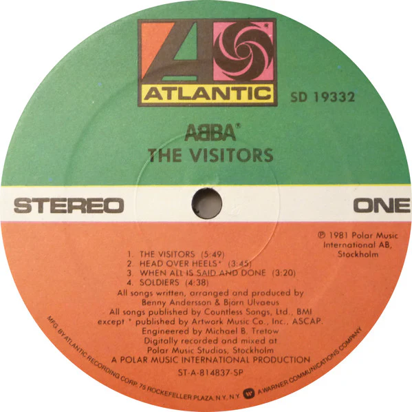 ABBA - The Visitors (LP, Album, SP ) (Very Good Plus (VG+)) - Image 3