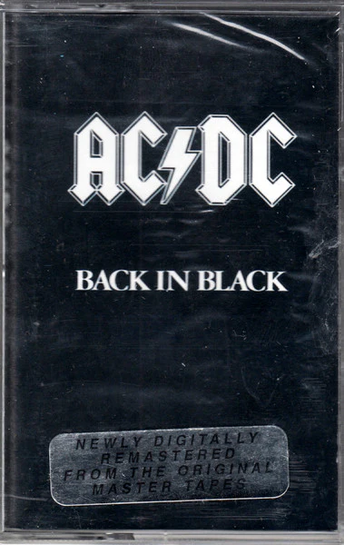 AC/DC - Back In Black (Cass, Album, RE, SR,) (Very Good Plus (VG+)) - Image 2