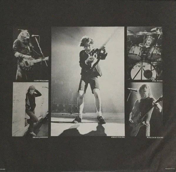 AC/DC - Back In Black (LP, Album, Gra) (Near Mint (NM or M-)) - Image 5