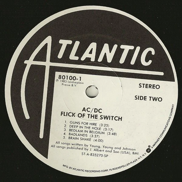 AC/DC - Flick Of The Switch (LP, Album, SP ) (Very Good Plus (VG+)) - Image 4