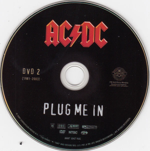 AC/DC - Plug Me In (2xDVD-V, NTSC, Reg) (Very Good Plus (VG+)) - Image 4