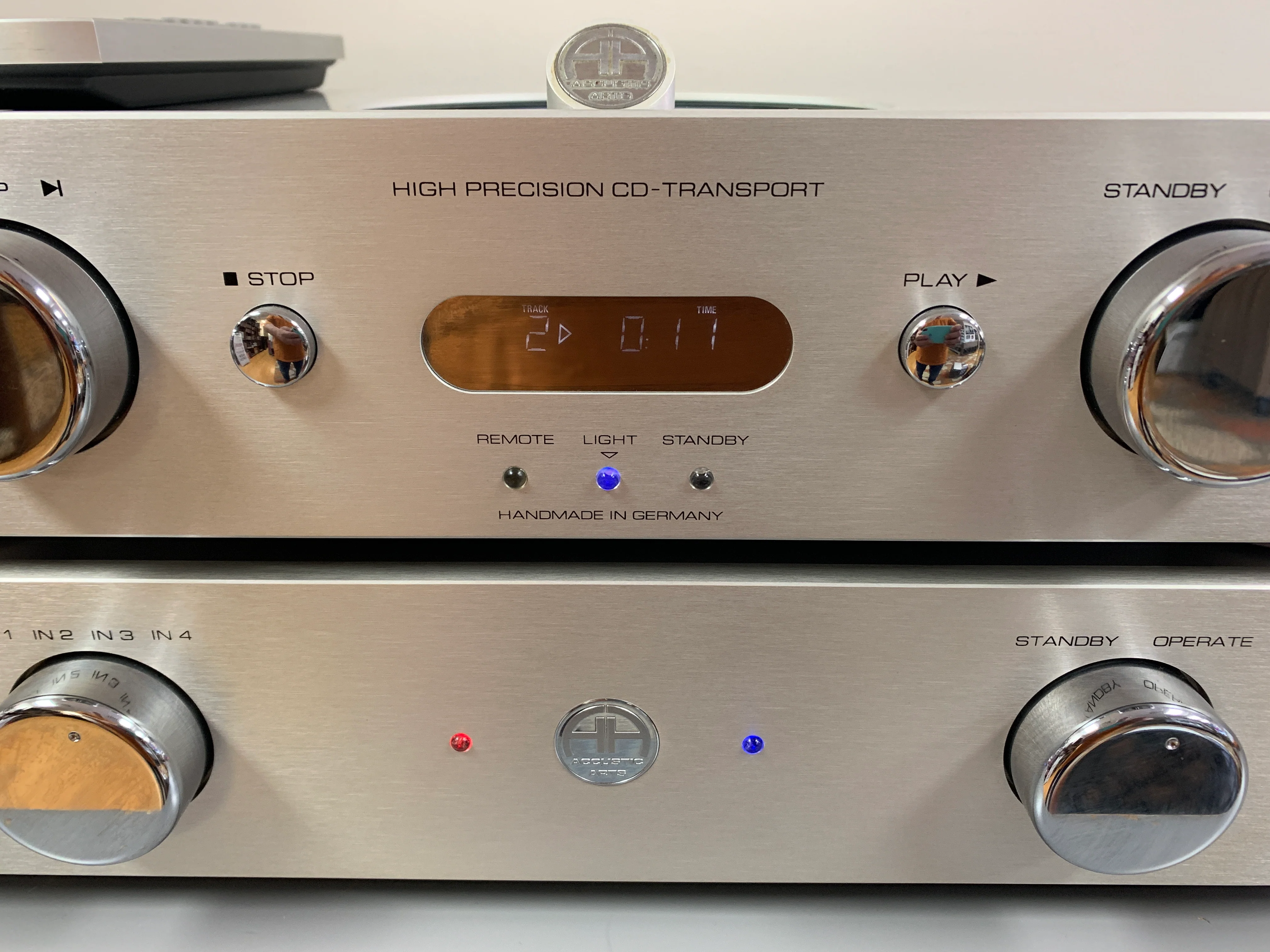 Accustic Arts DRIVE1 and Upgraded DAC1 * Cd Transport and DAC * Remote * Manuals * Boxes - Image 4