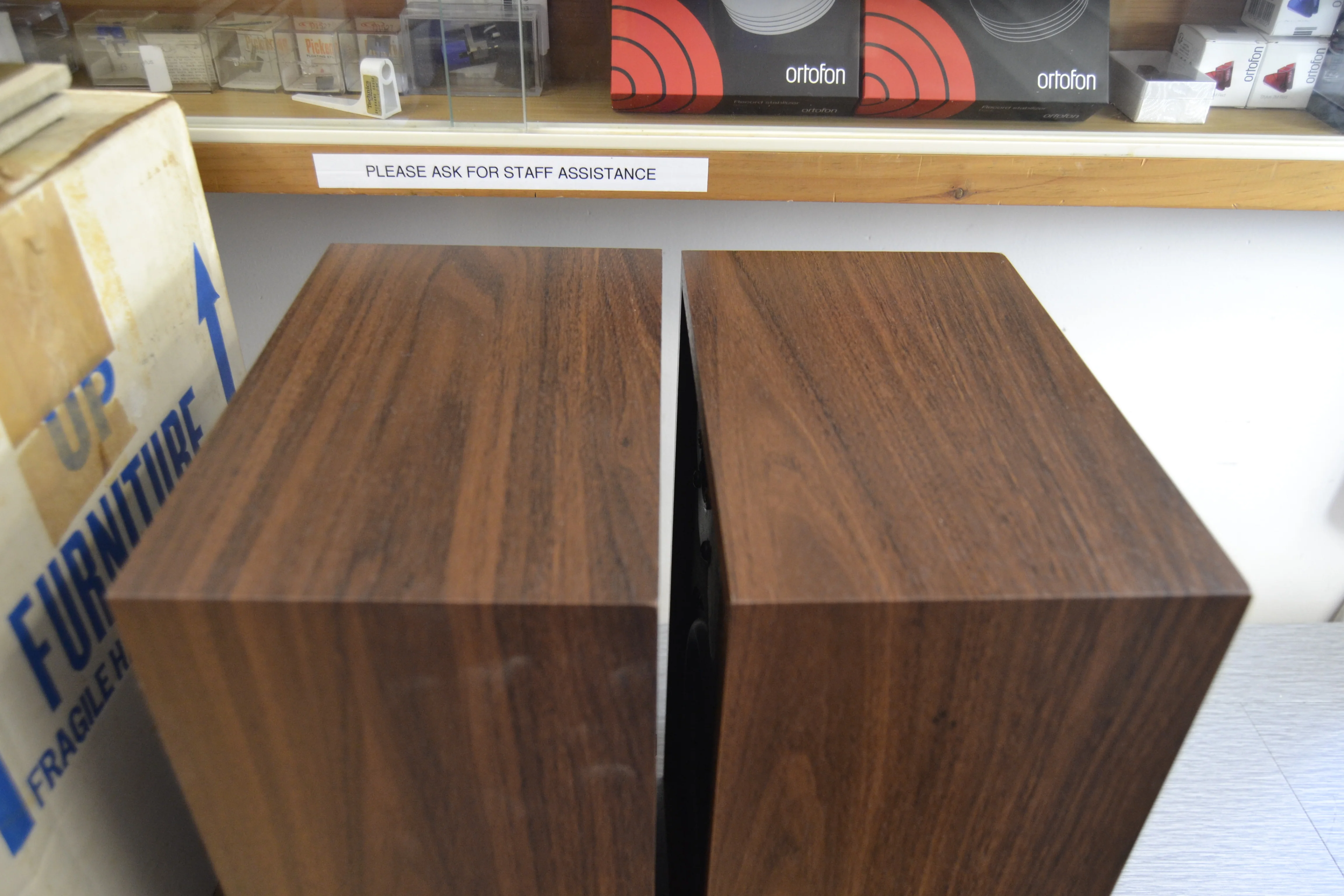Acoustic Research AR7 Bookshelf Speakers * Box * NEW Foams - Image 14