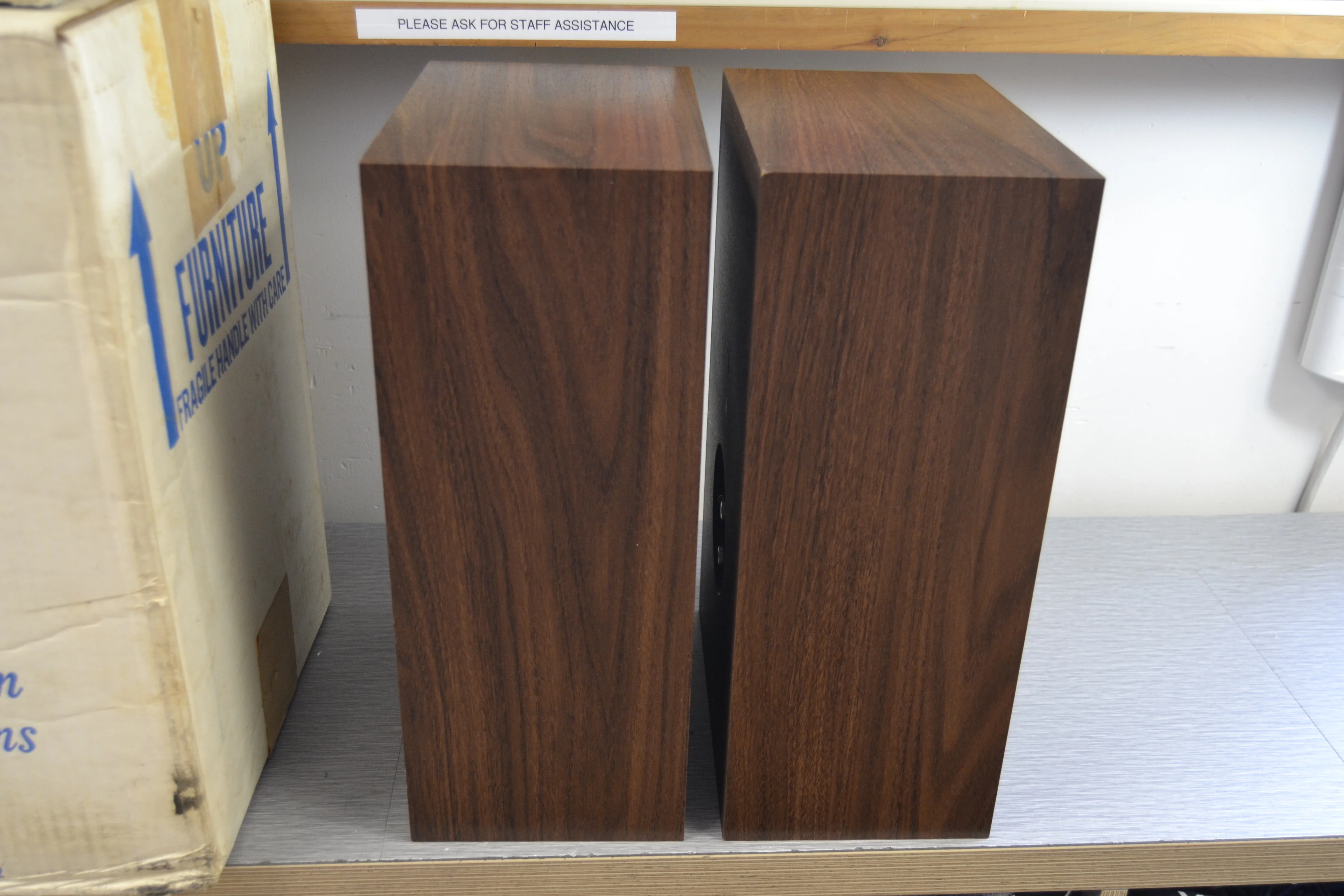 Acoustic Research AR7 Bookshelf Speakers * Box * NEW Foams - Image 9
