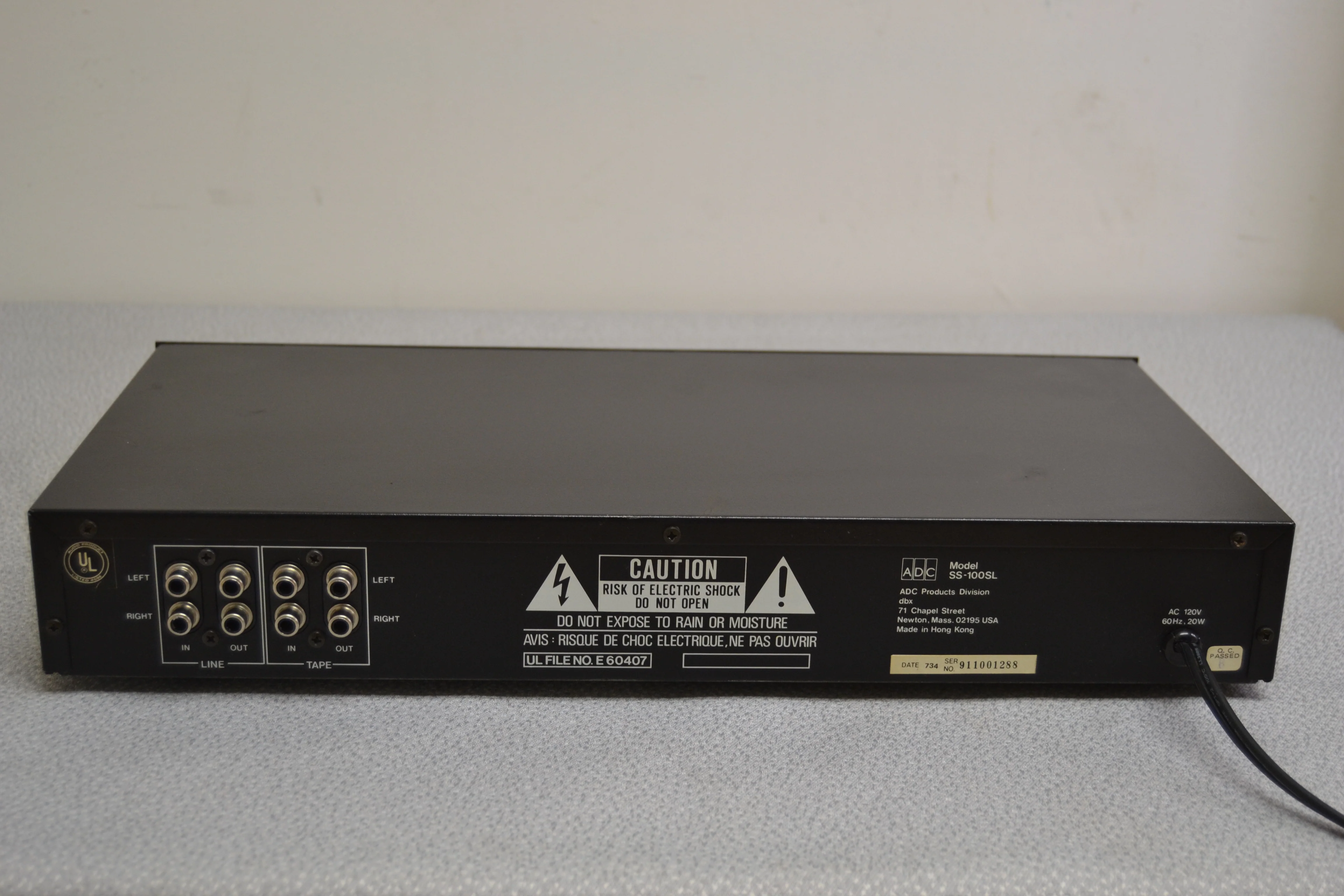 ADC Sound Shaper SS-100SL Graphic Equalizer with Spectrum Analyzer - Image 7