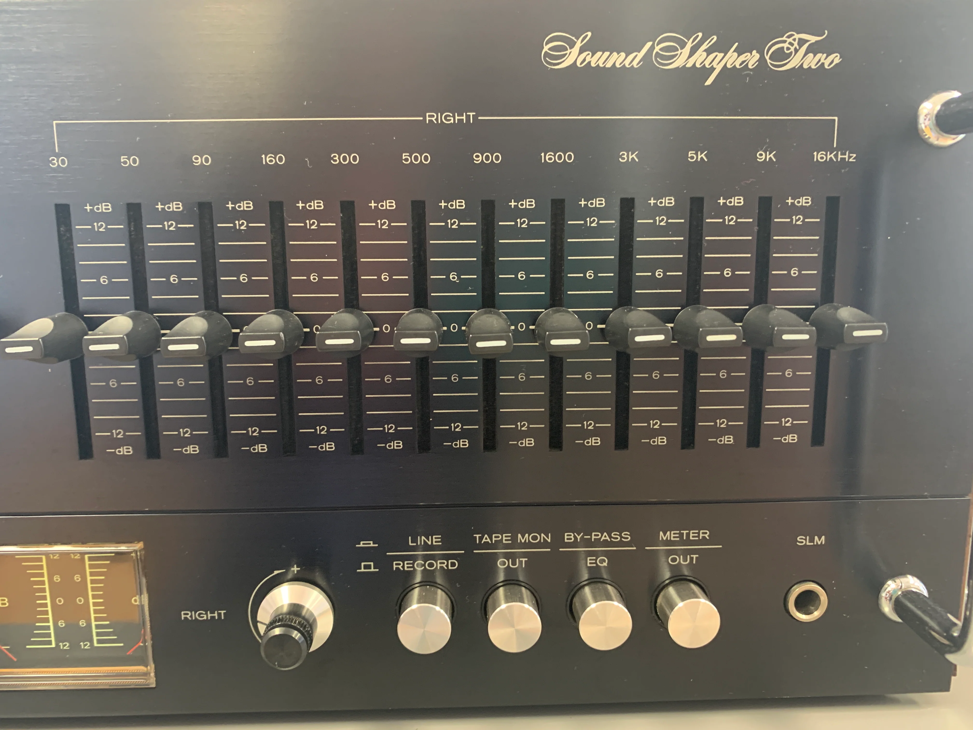 ADC Sound Shaper 2 Equalizer * Wood Case - Image 3