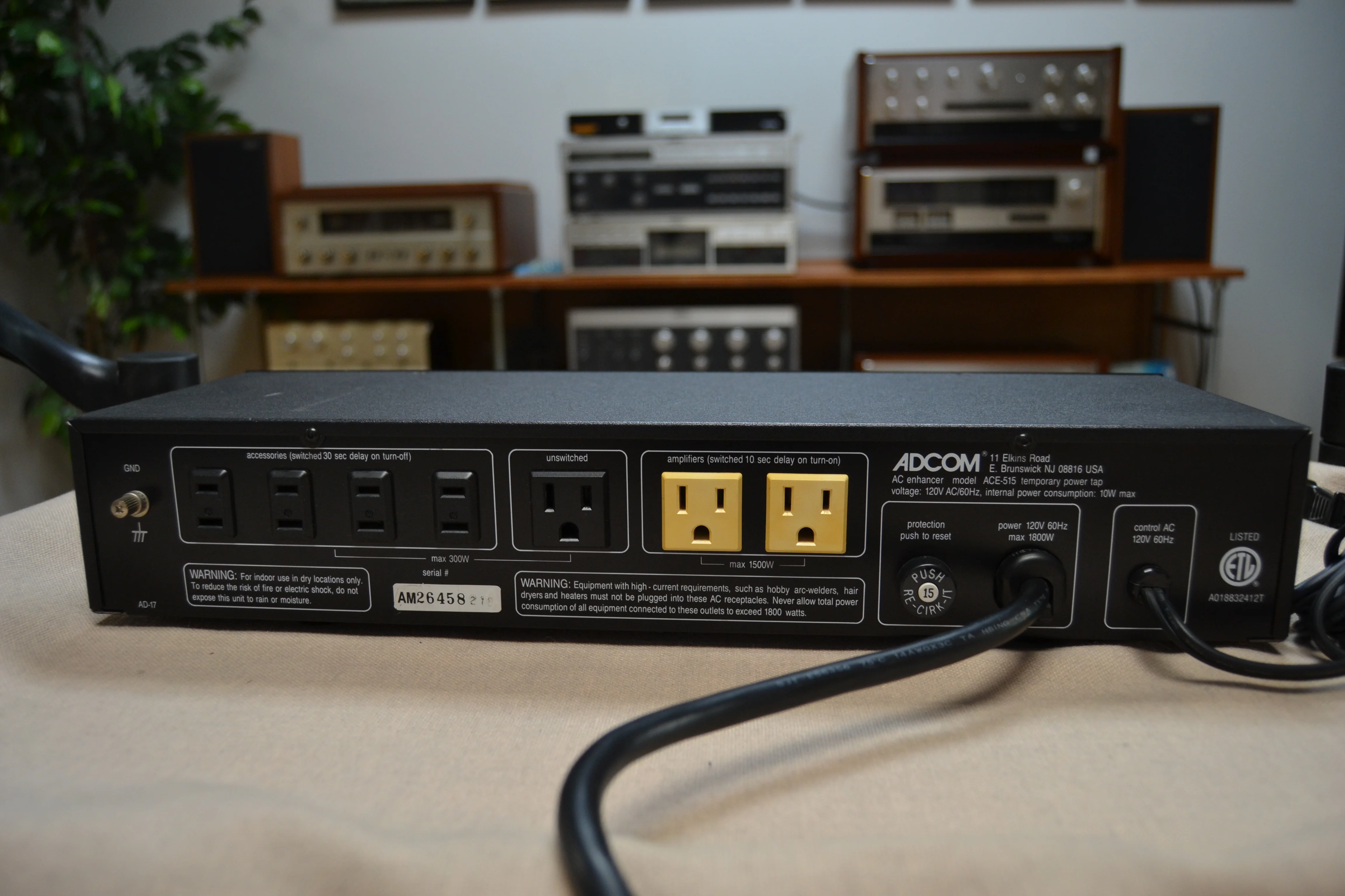 Adcom ACE-515 AC Enhancer - Image 7