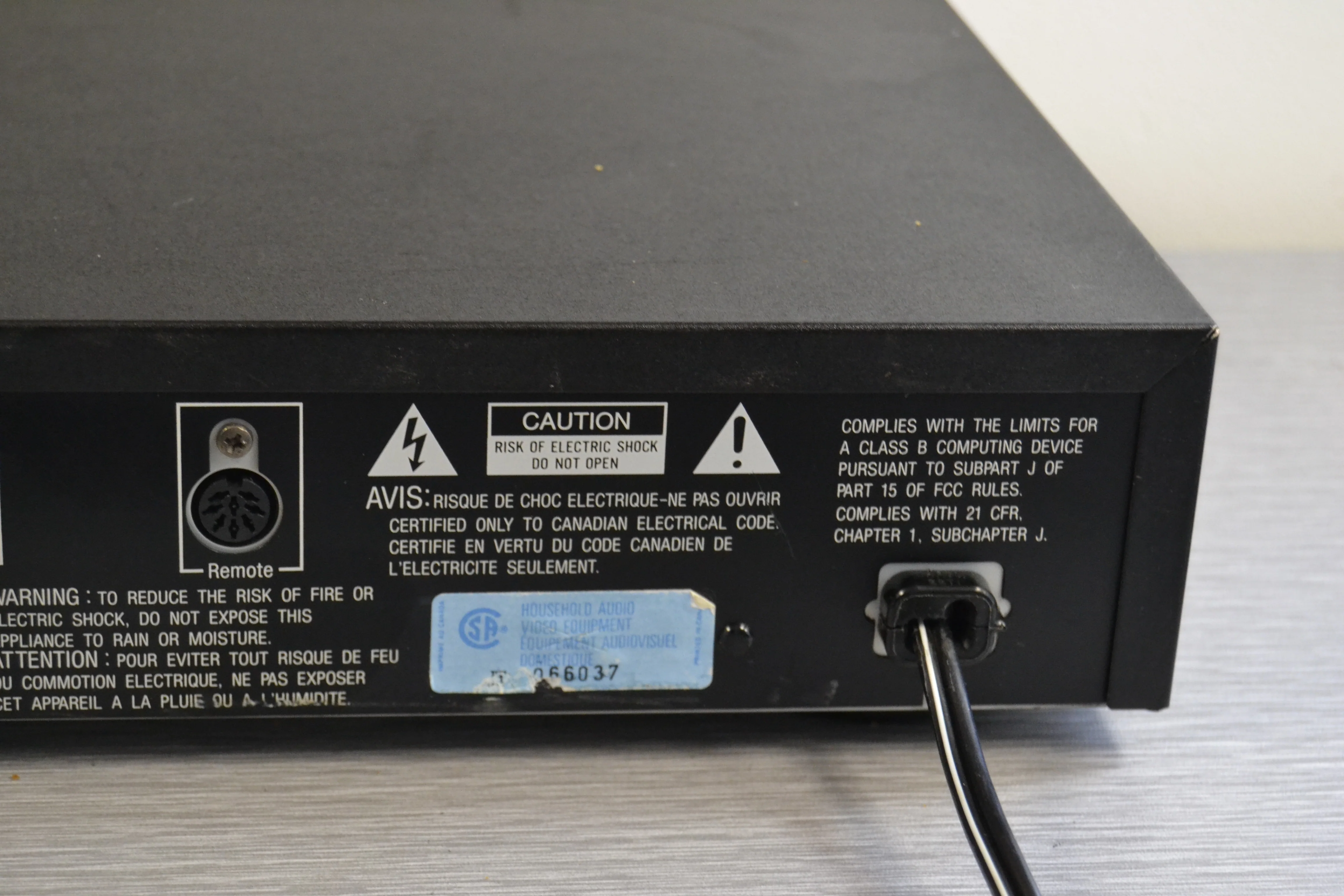 Adcom GCD-575 Single CD Player * Recapped and Performed Audio Fix - Image 11