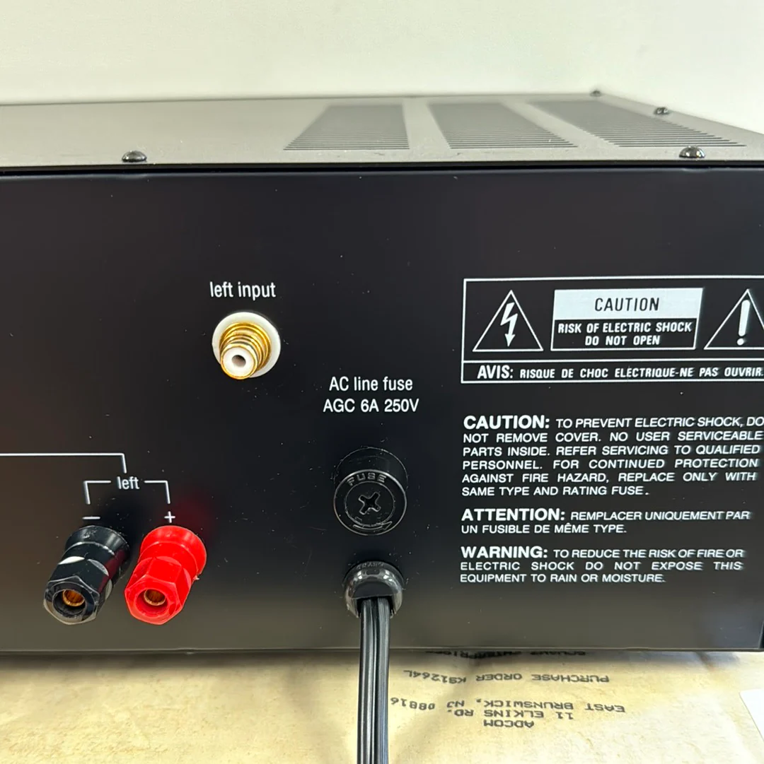 Adcom GFA-545 MKII Stereo Power Amplifier - Image 12