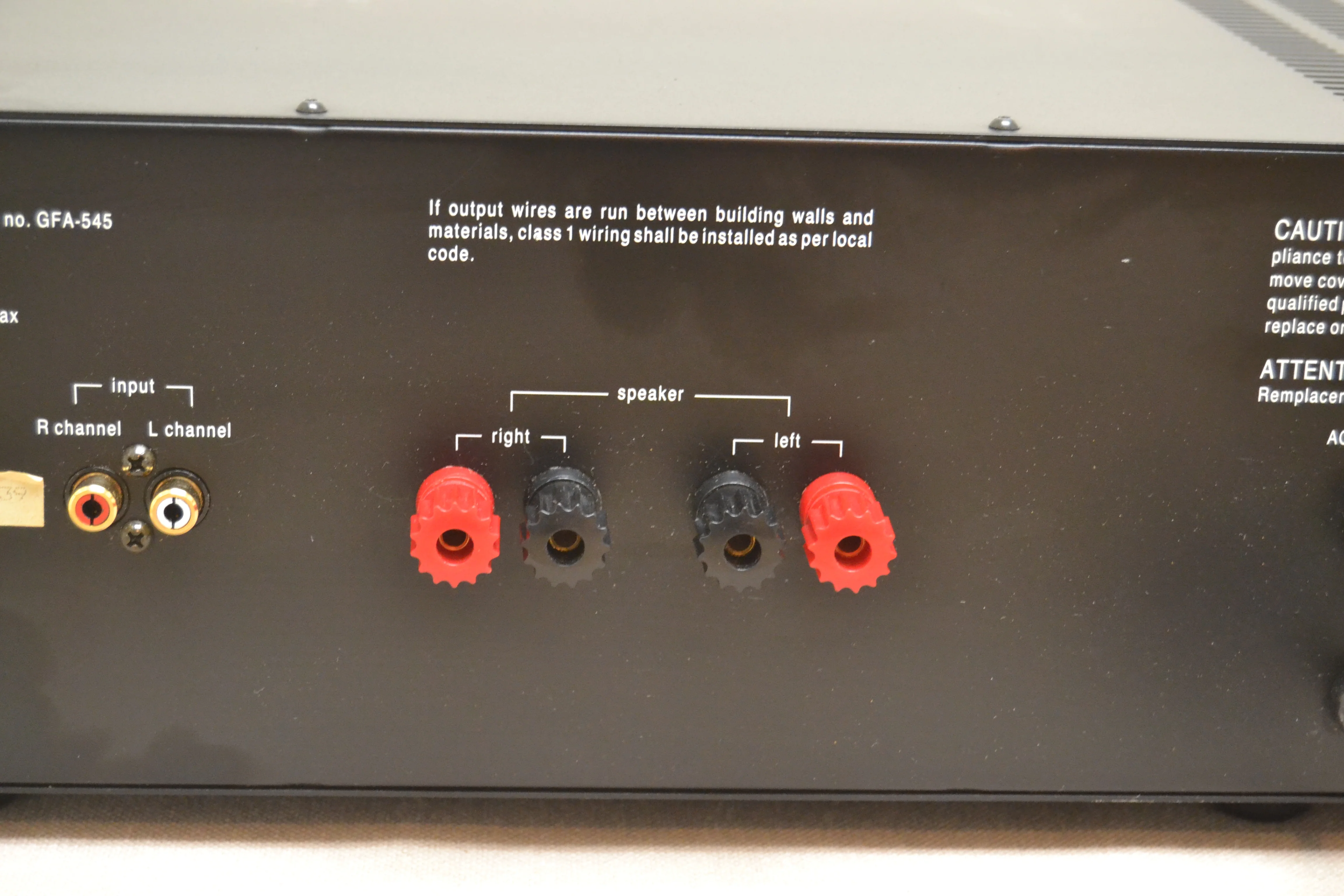 Adcom GFA-545 Stereo Power Amplifier * 100W RMS - Image 11