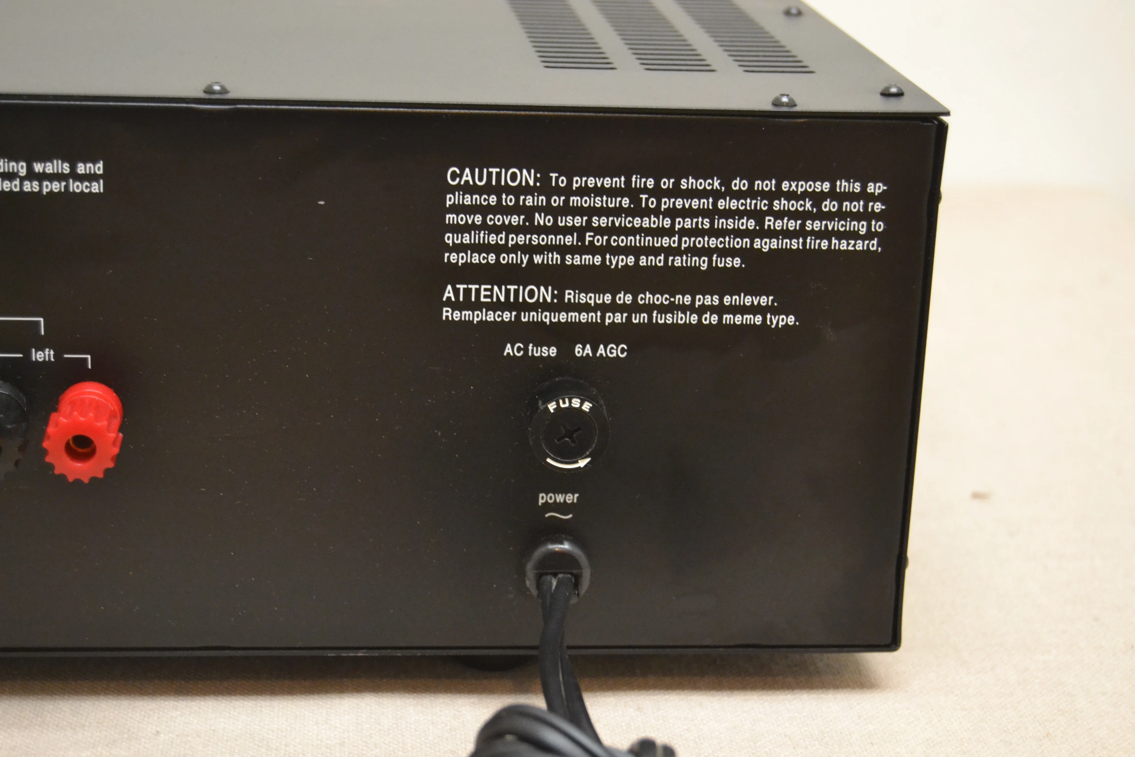 Adcom GFA-545 Stereo Power Amplifier * 100W RMS - Image 12