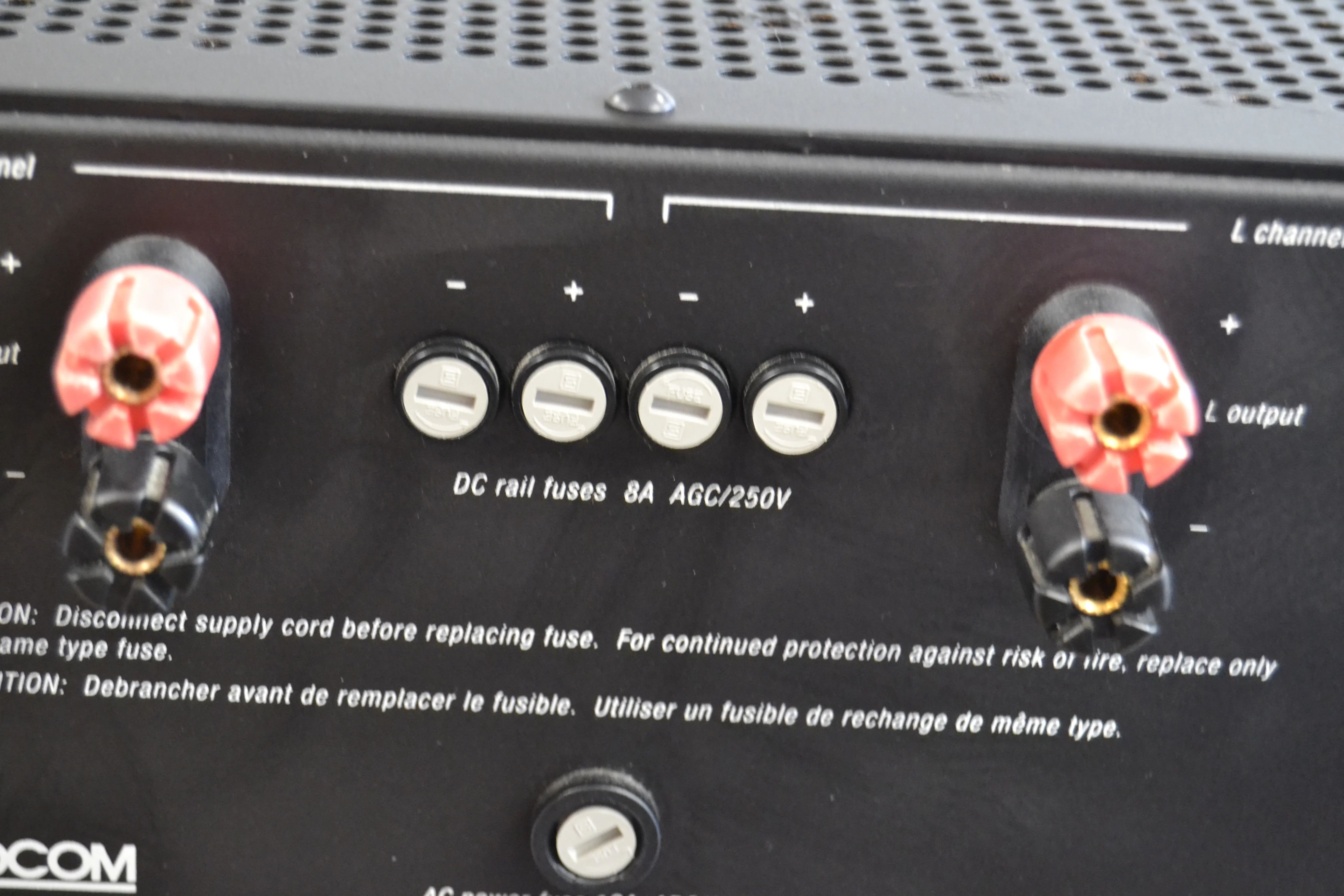 Adcom GFA 5500 Stereo Power Amplifier - Image 11