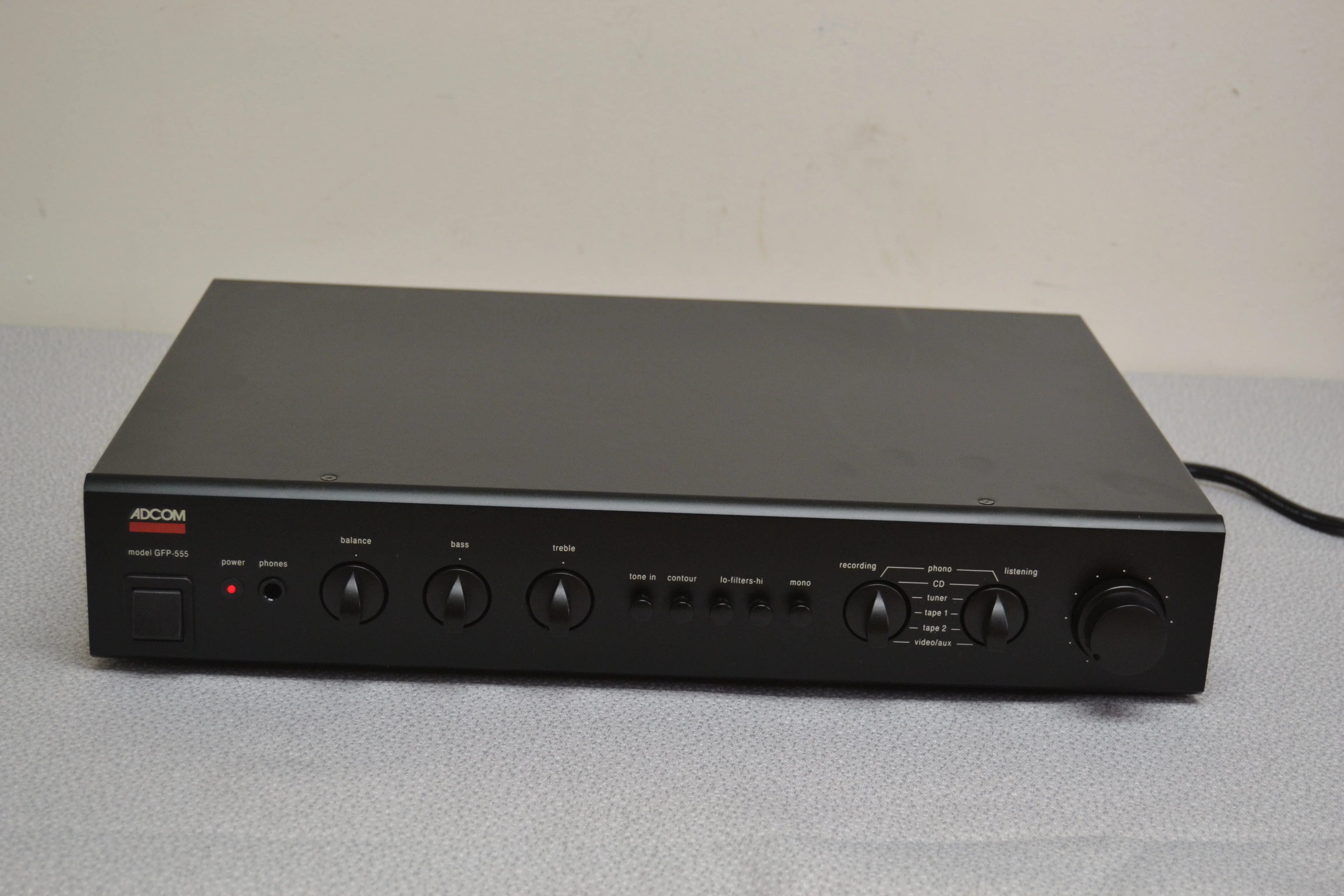 Adcom GFP-555  Stereo Pre-Amplifier (1986-90)