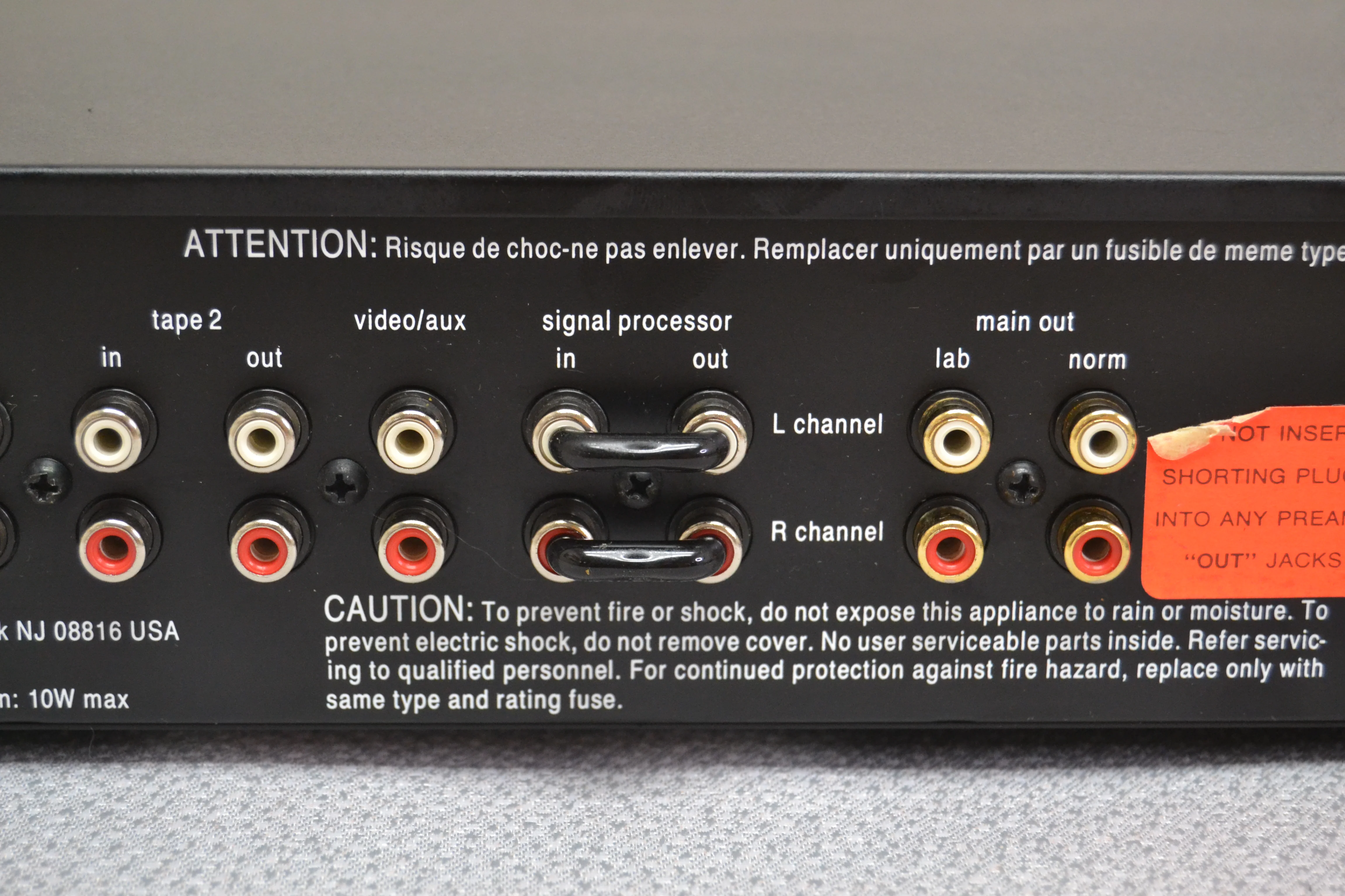 Adcom GFP-555  Stereo Pre-Amplifier (1986-90) - Image 12