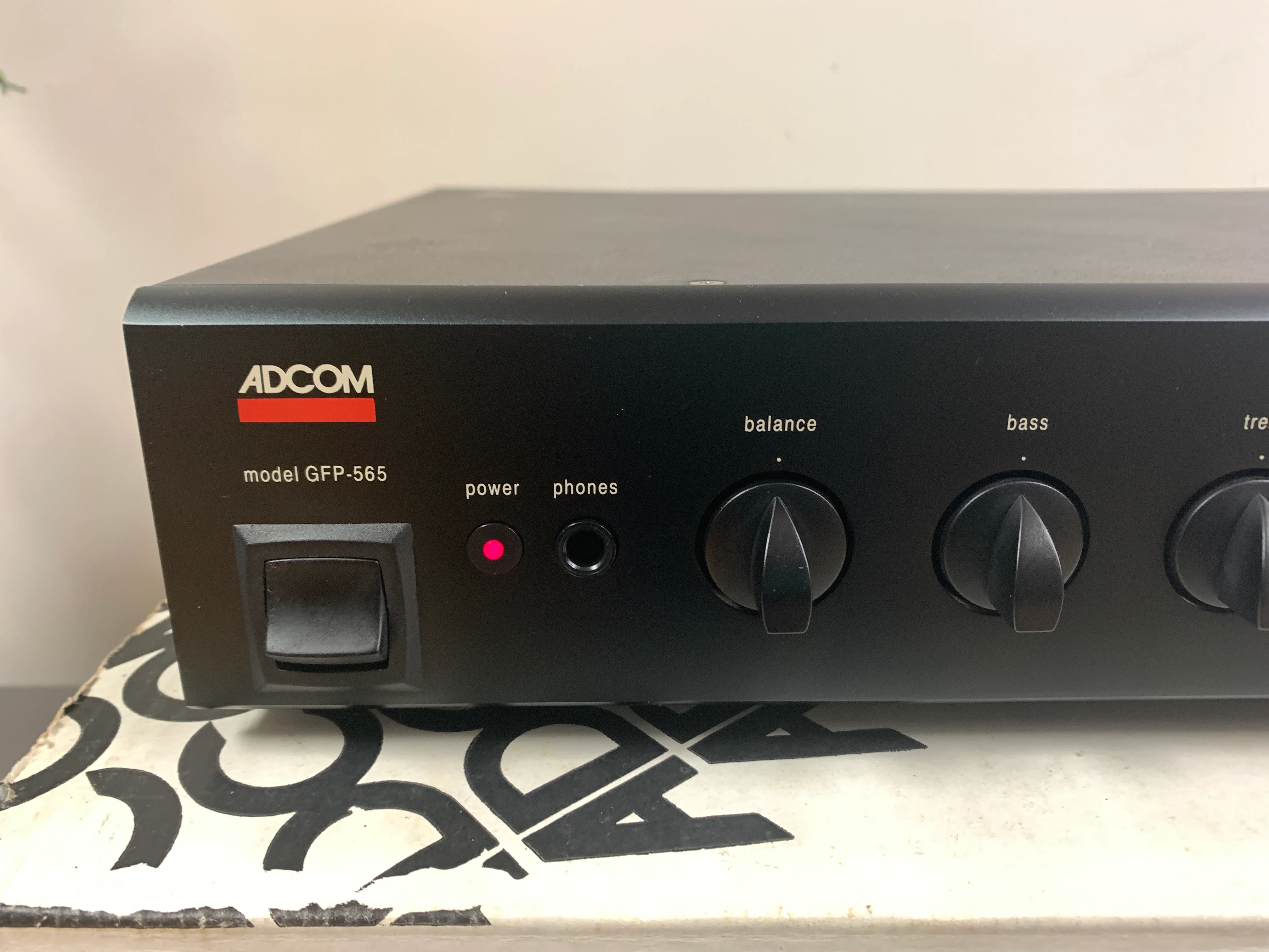 Adcom GFP-565 Stereo Preamp *Box *Manual - Image 2