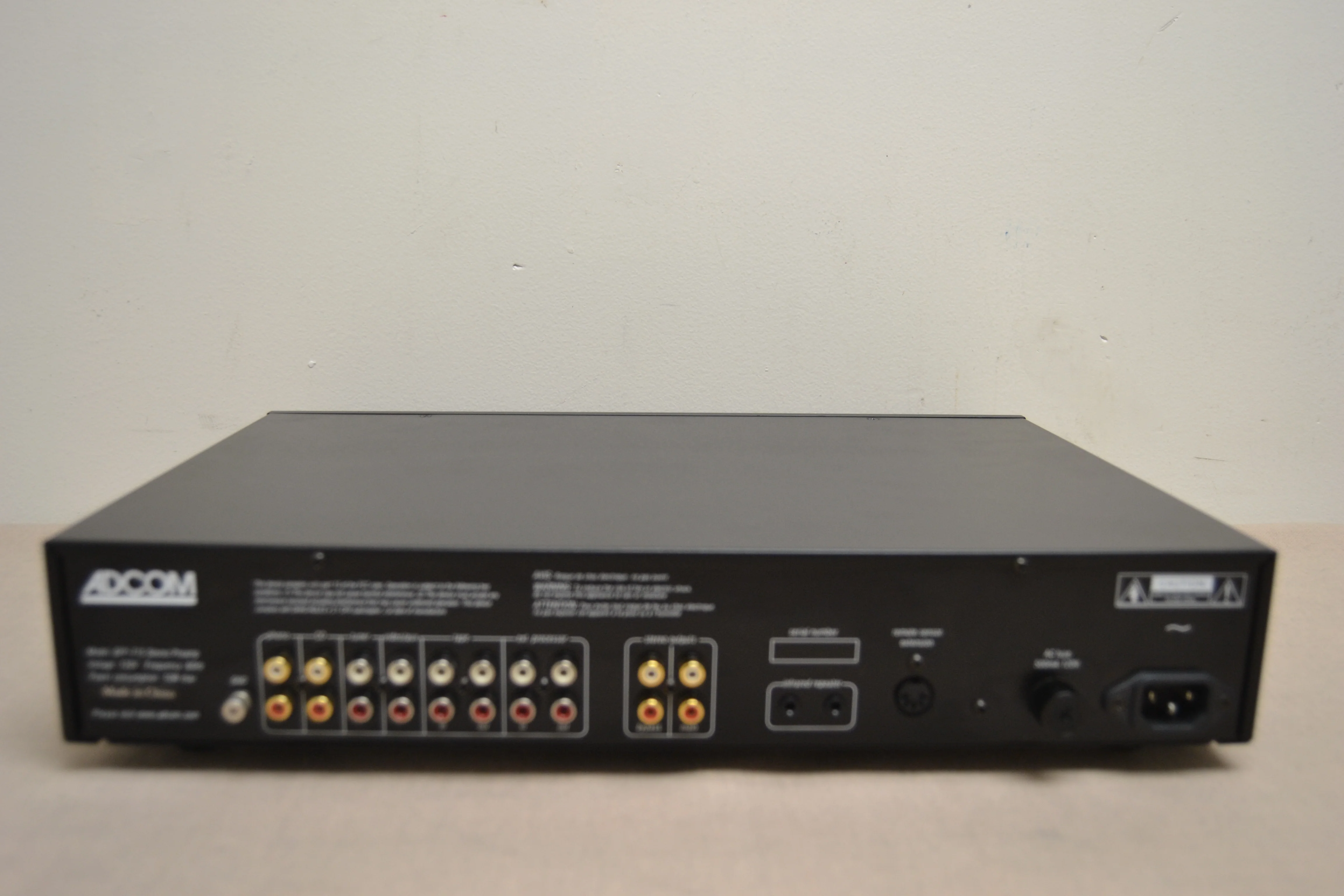 Adcom GFP-715 Stereo Preamplifier * Manual - Image 13
