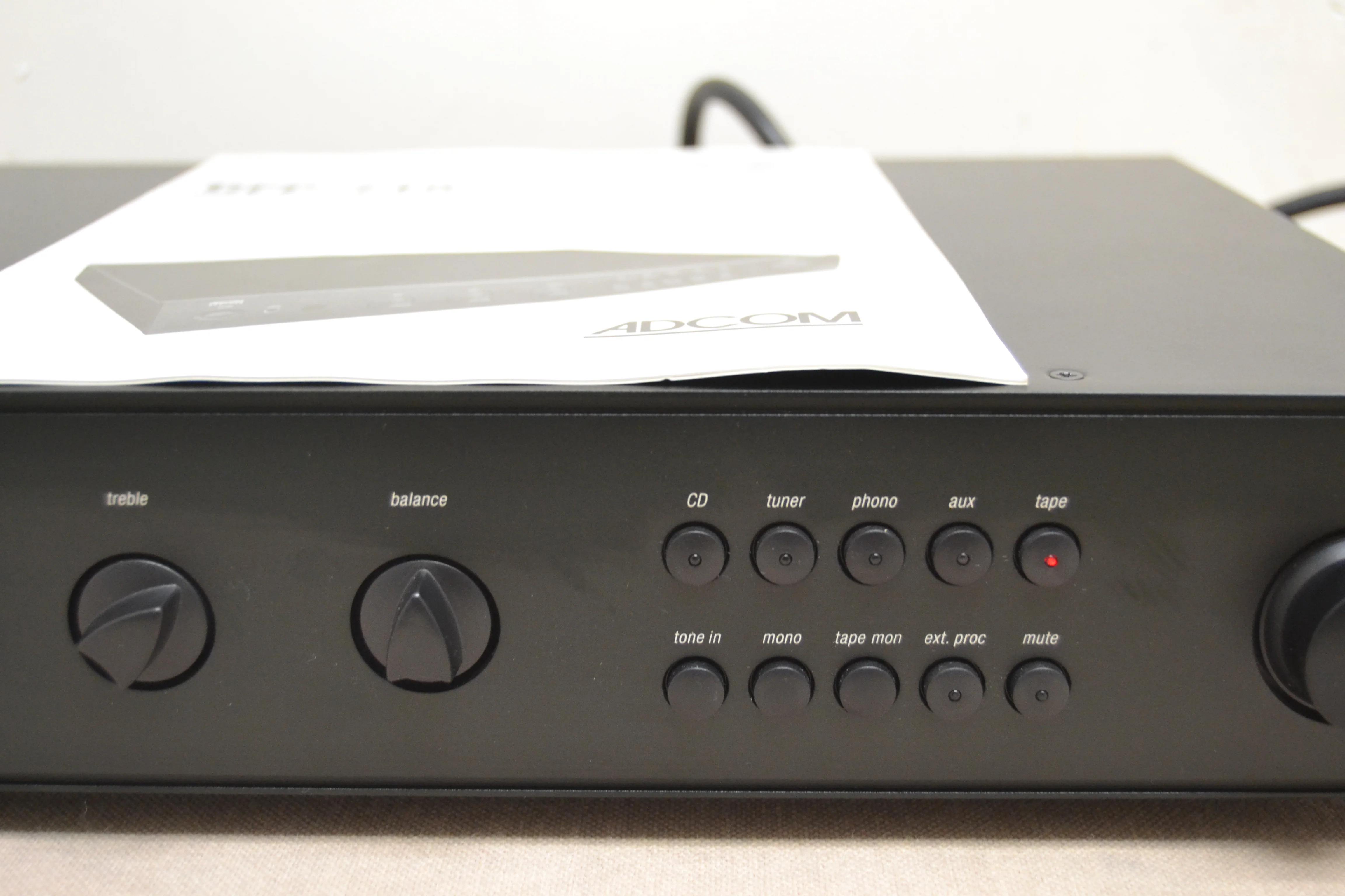 Adcom GFP-715 Stereo Preamplifier * Manual - Image 7
