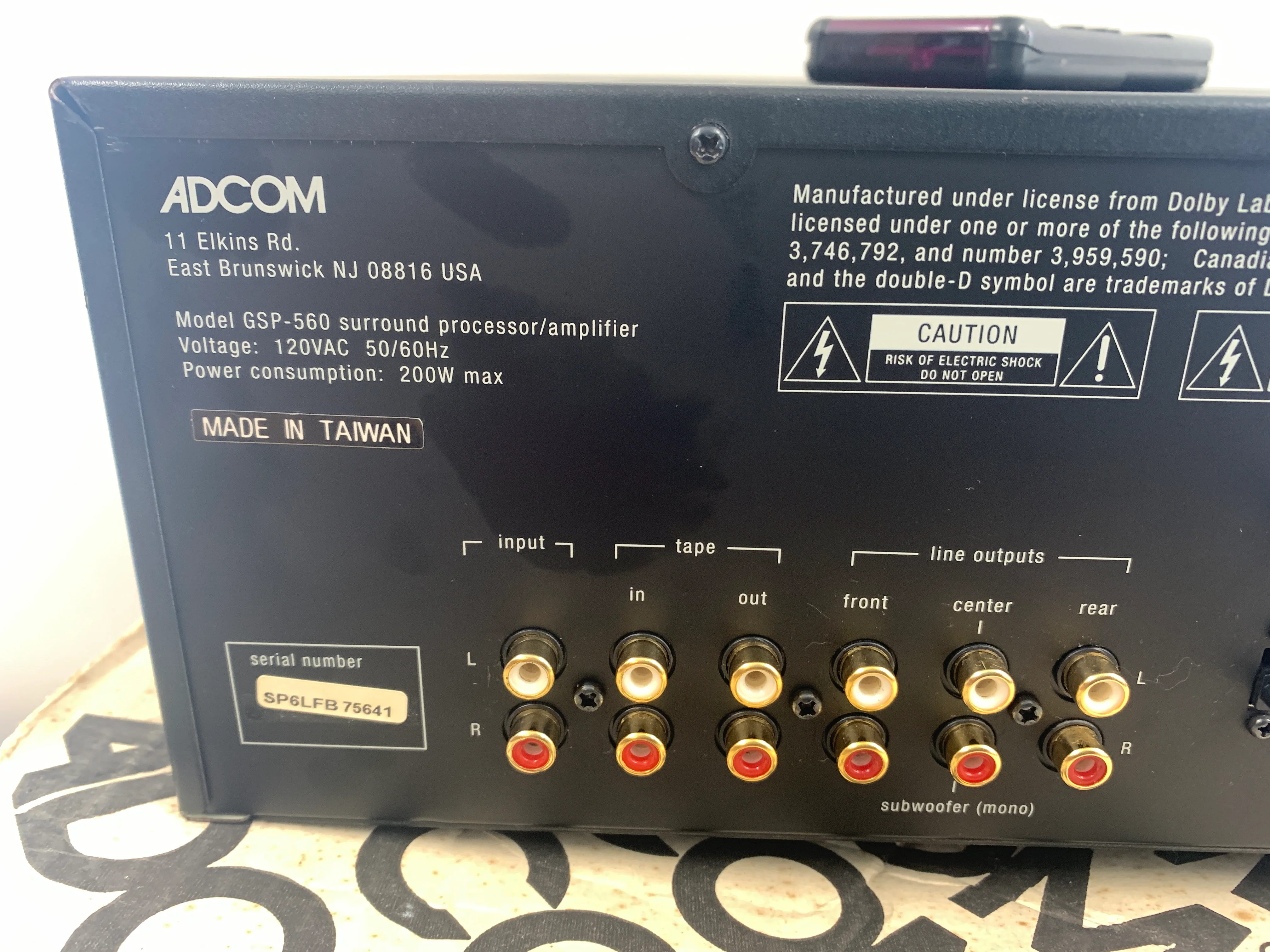 Adcom GSP-560 Sourround Processor * Box * Remote - Image 15