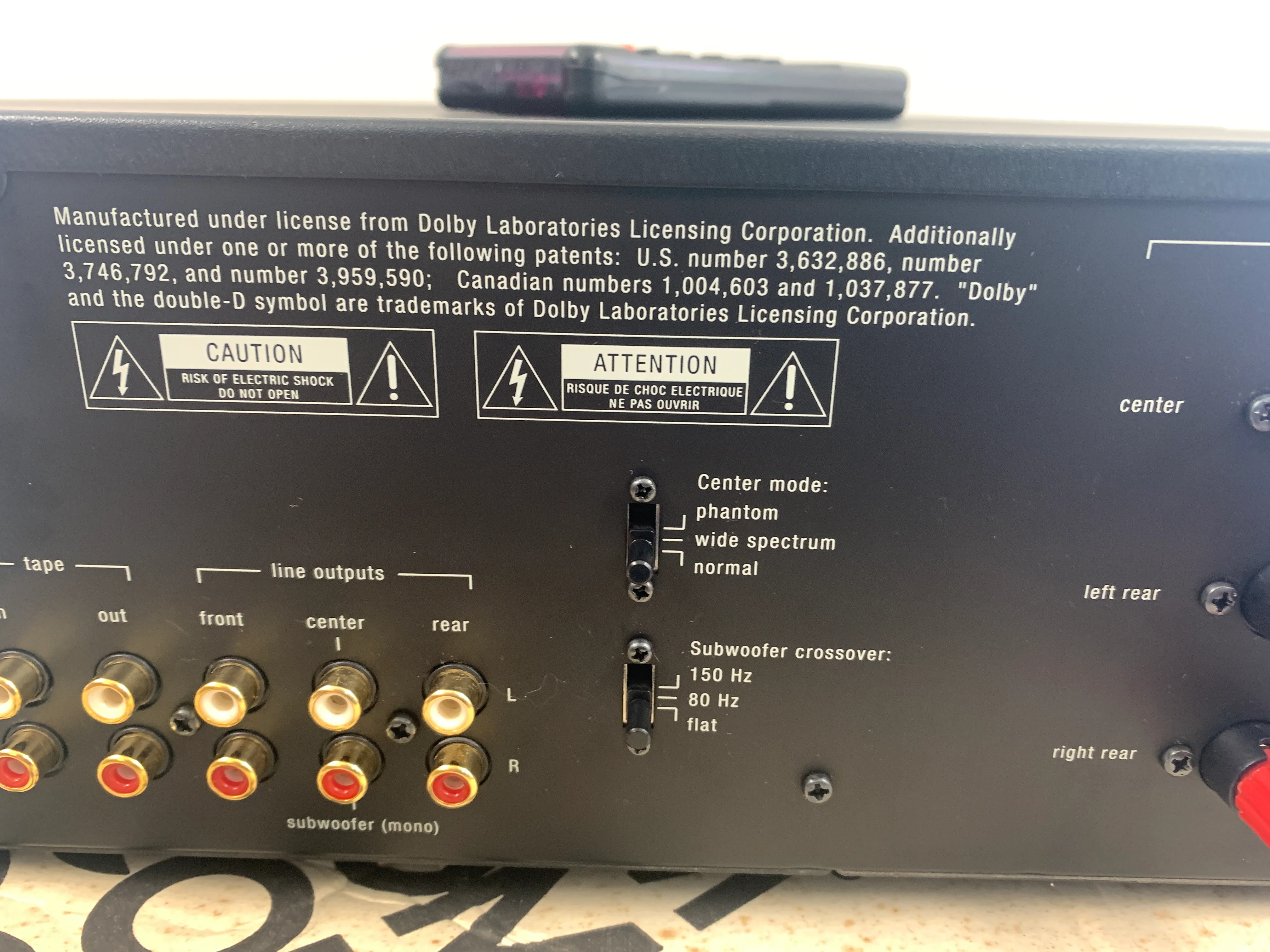 Adcom GSP-560 Sourround Processor * Box * Remote - Image 16