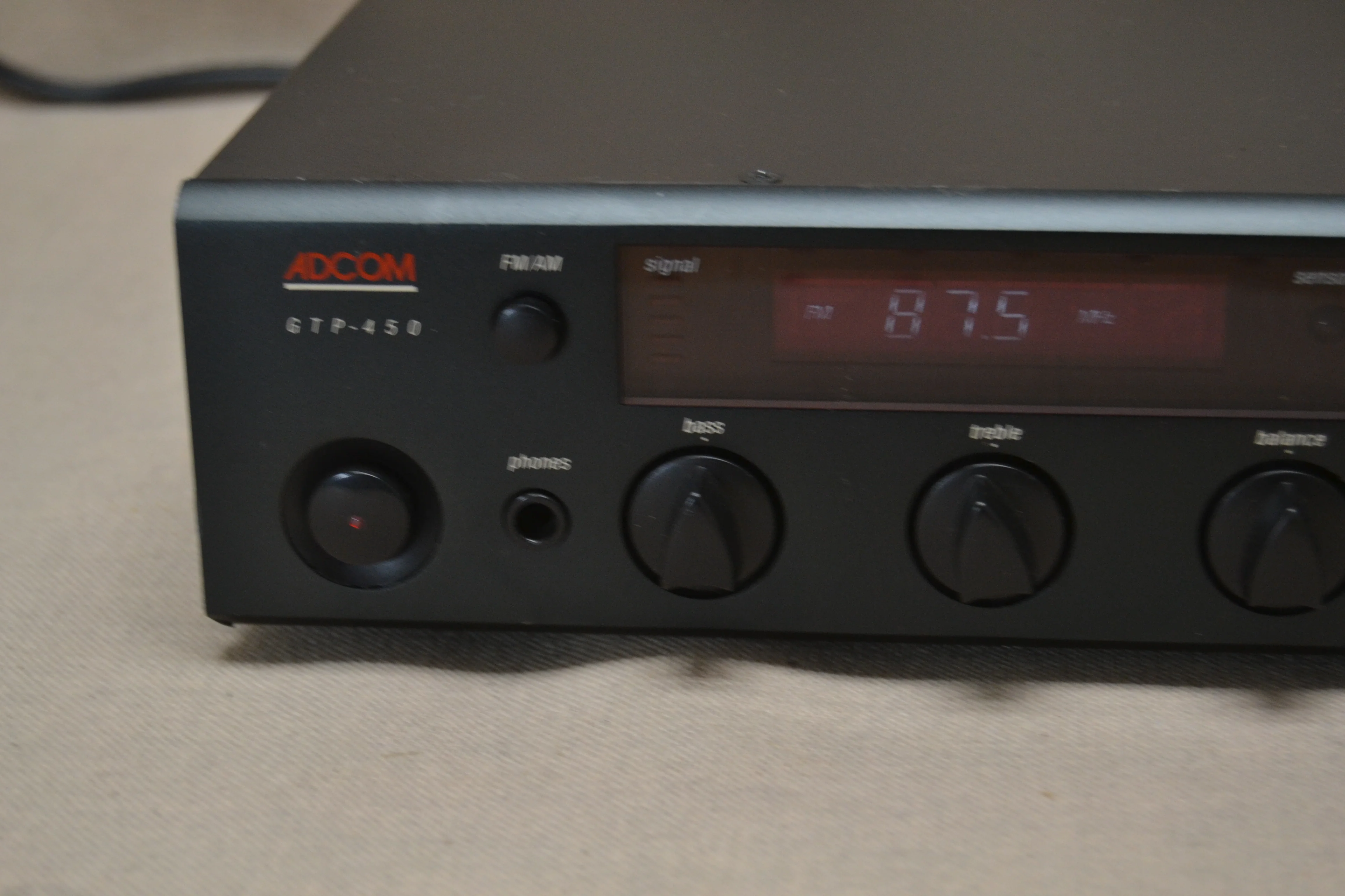 Adcom GTP-450 Tuner Preamplifier (1995) * Remote - Image 3