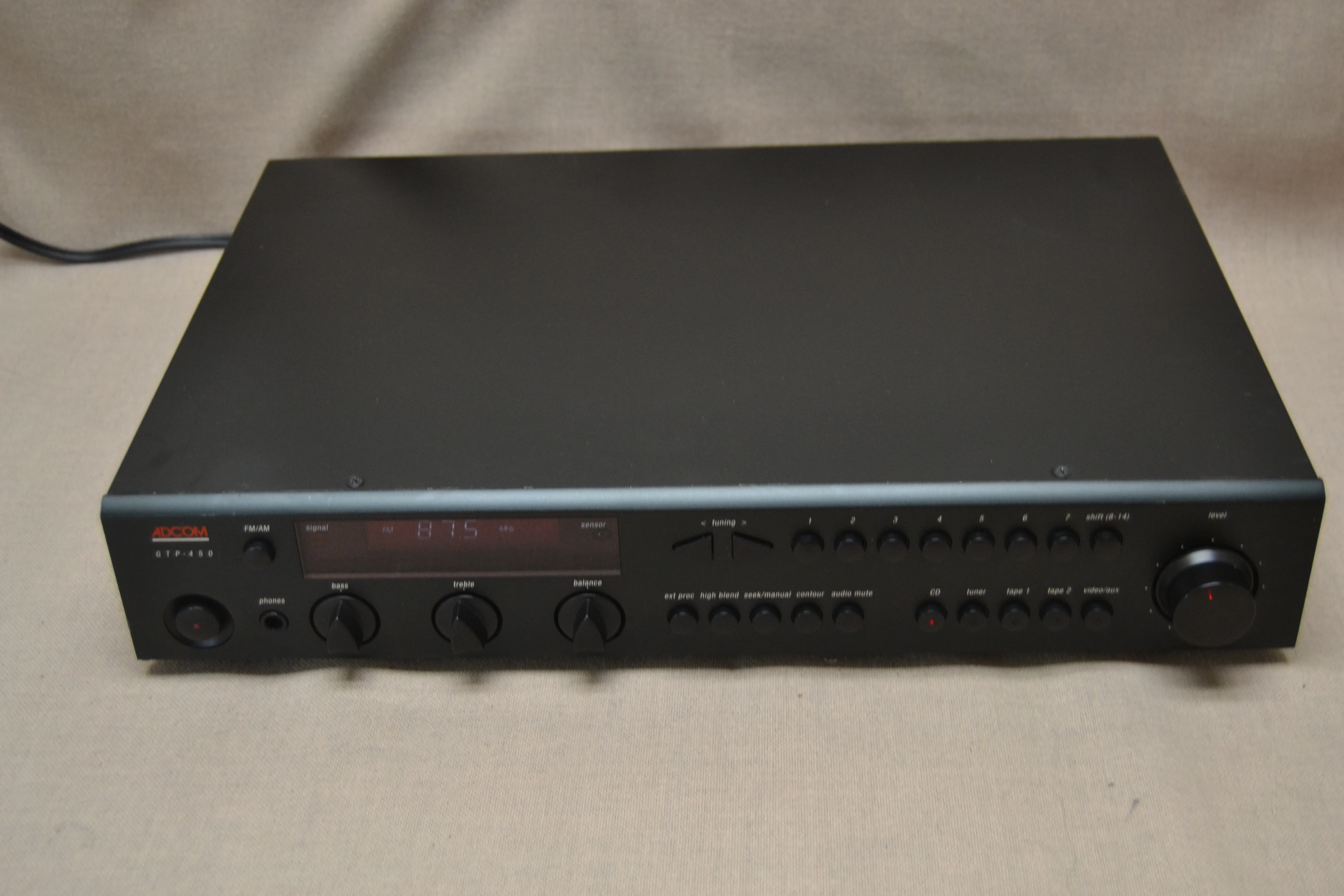Adcom GTP-450 Tuner Preamplifier (1995) * Remote - Image 6