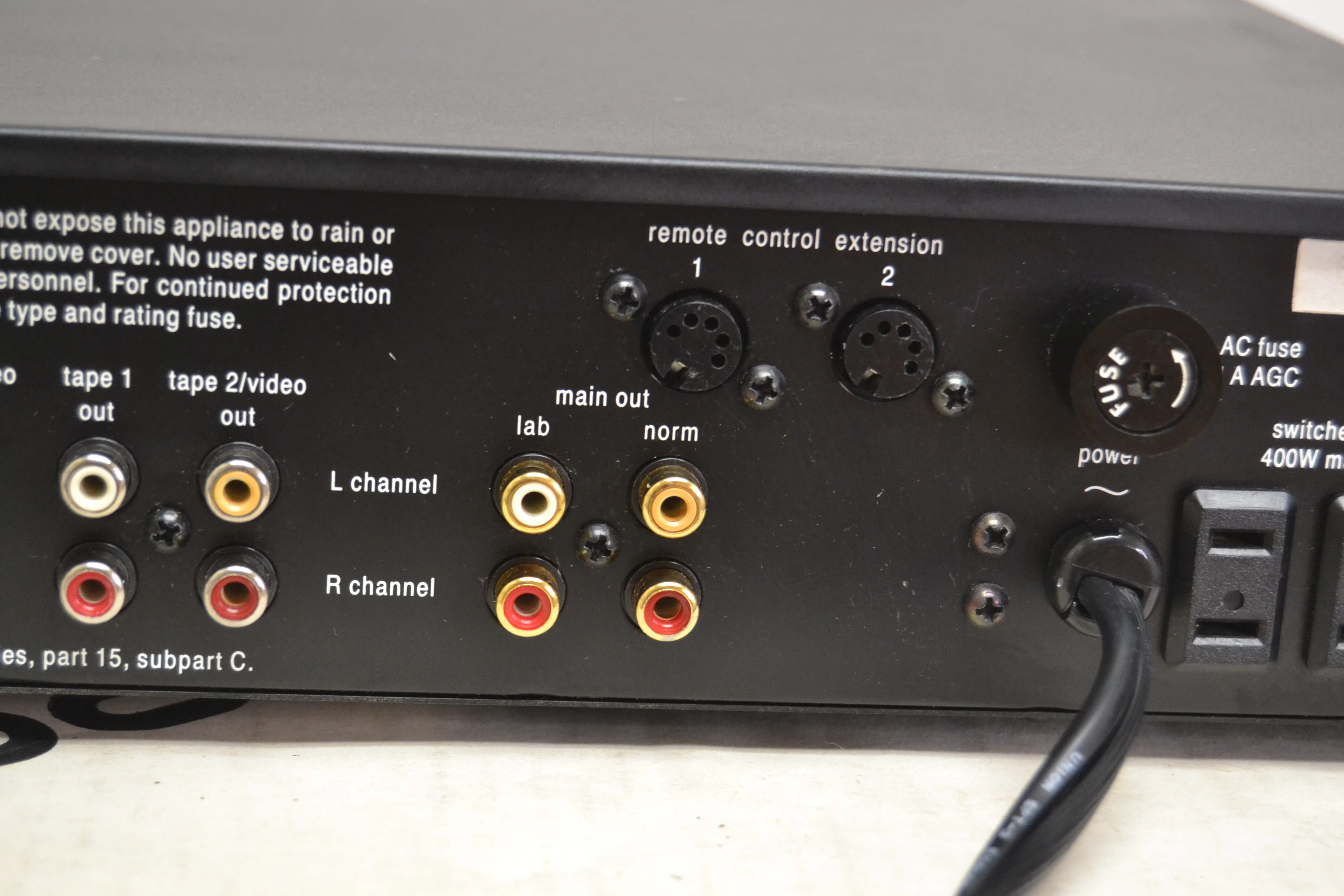 Adcom GTP-500  Tuner / Pre-Amplifier * Remote * Original Box * AM Antenna - Image 13
