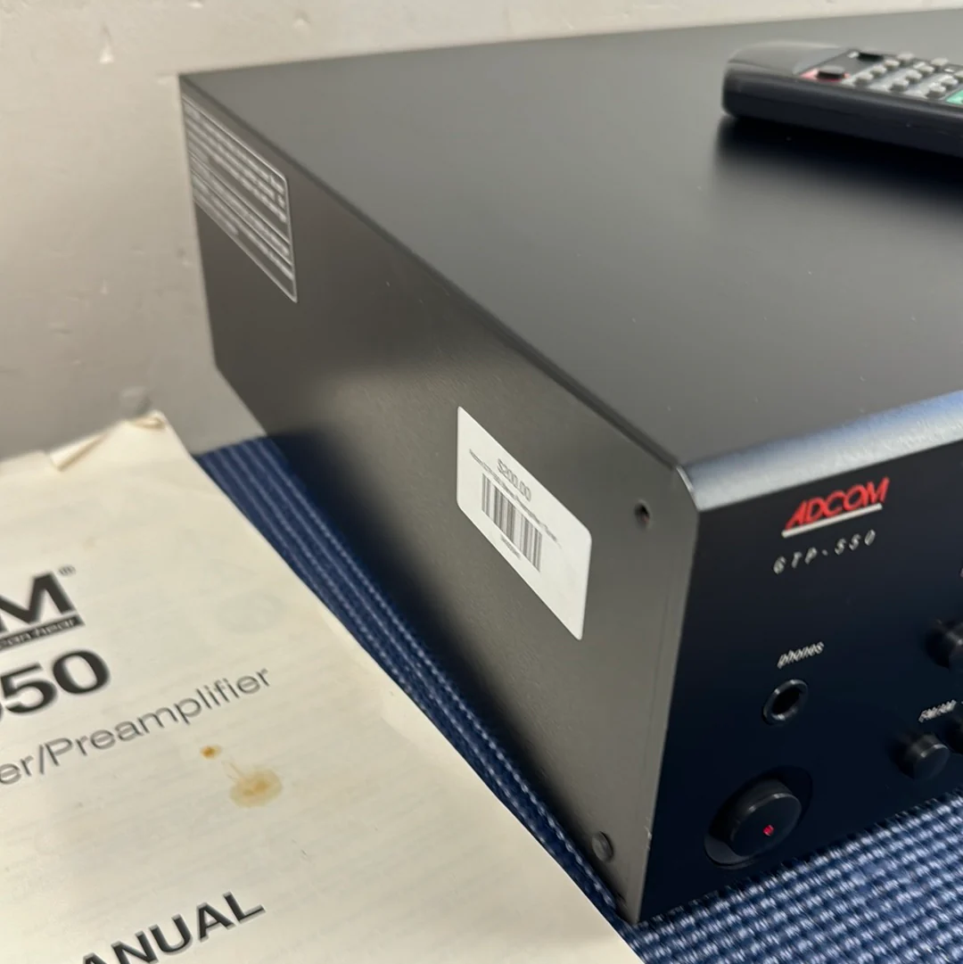 Adcom GTP-550 Stereo Preamplifier / Tuner * Remote - Image 12