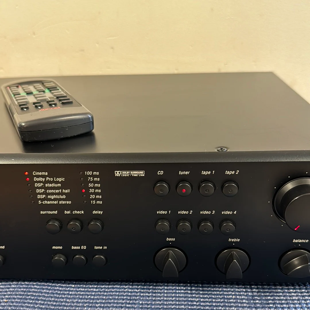 Adcom GTP-550 Stereo Preamplifier / Tuner * Remote - Image 5
