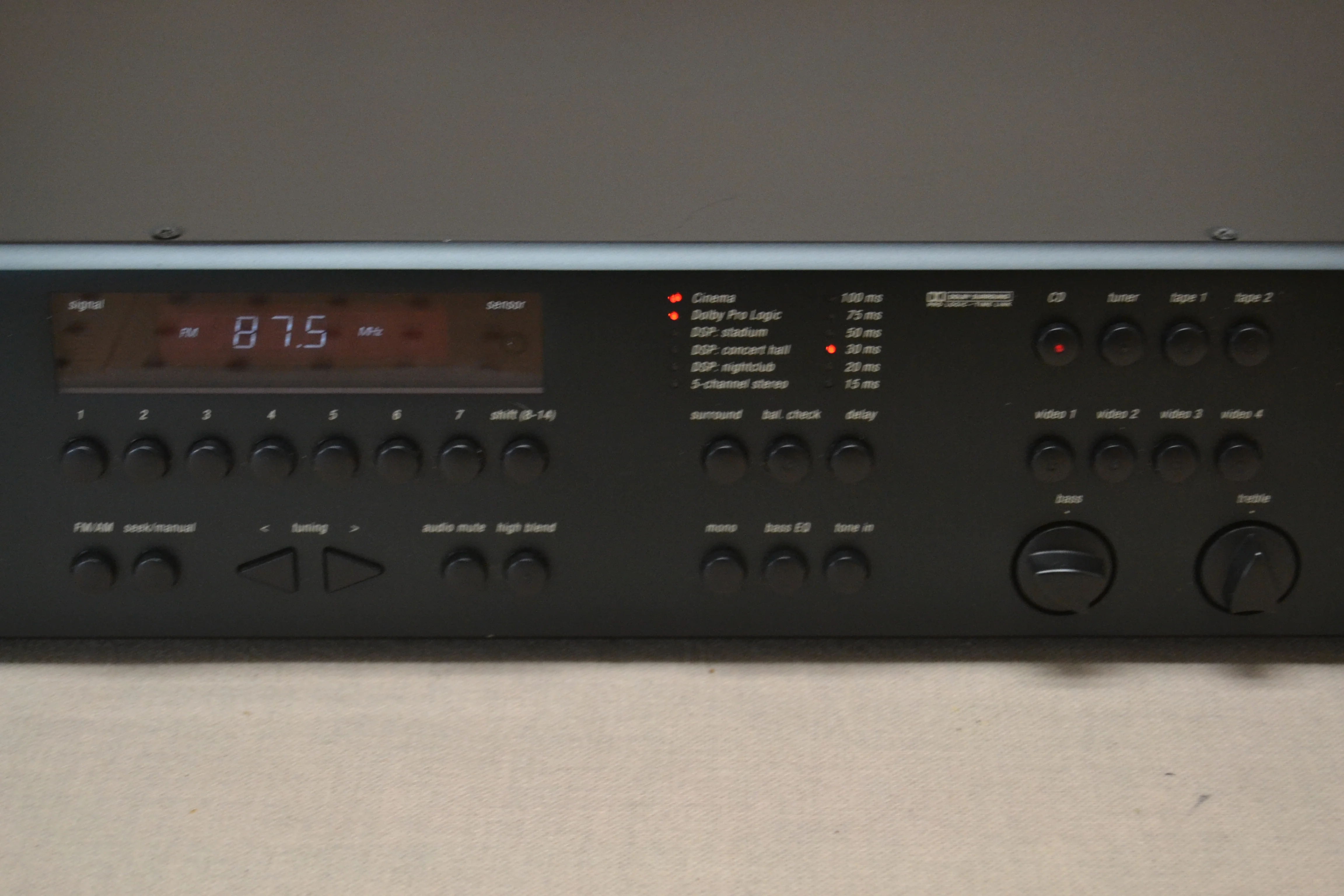 Adcom GTP-600 Surround Sound Tuner Preamplifier (1995) * Remote - Image 4