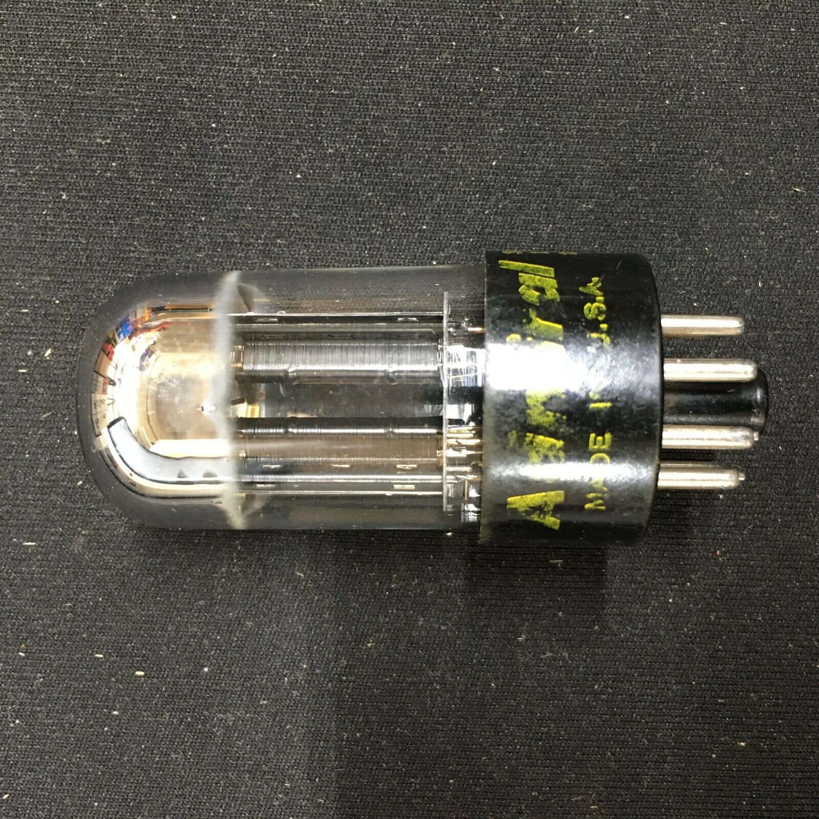 Admiral 6SN7GTB Vacuum Tube * Tested 98%/102% - Image 2