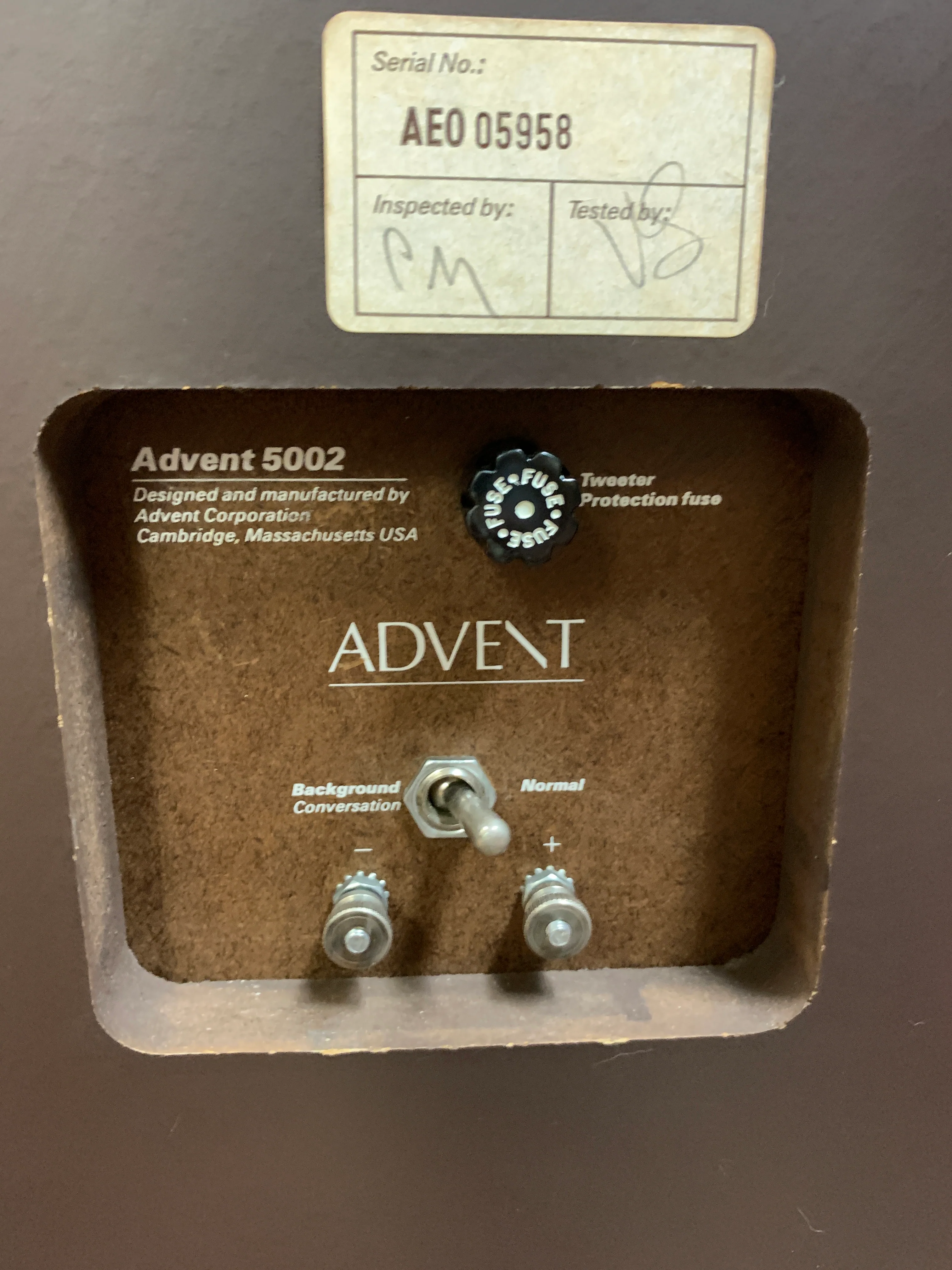Advent 5002 Floor Standing Speakers - Image 13