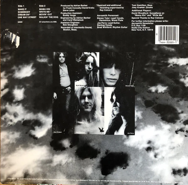 Aerosmith - Aerosmith (LP, Album, M/Print, RE) (Very Good Plus (VG+)) - Image 2